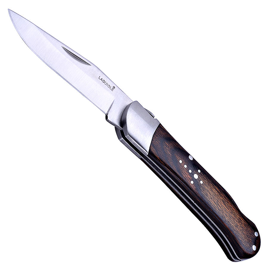 Laguiole klappbares Jagdmesser Calmond "Dark Wood"