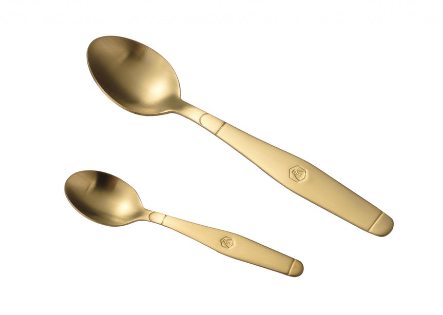 Besteckset "Gold Edition" - 16 teilig - Laguiole